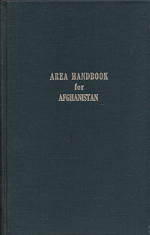 Imagen del vendedor de Area Handbook for Afghanistan Fourth Edition a la venta por Cider Creek Books