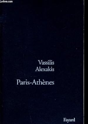 Image du vendeur pour Paris-Athnes mis en vente par Le-Livre