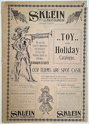 Seller image for S. Klein Toy and Holiday Catalogue. 1898. for sale by old imprints ABAA/ILAB