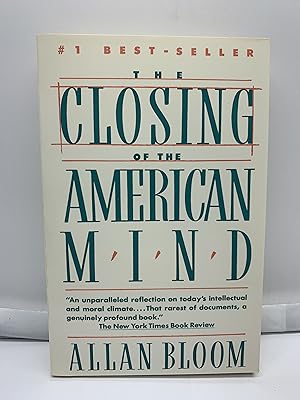 Seller image for The Closing of the American Mind for sale by Prestonshire Books, IOBA
