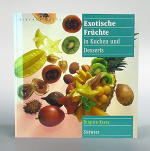 Exotische Früchte in Kuchen und Desserts.