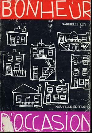 Bild des Verkufers fr Bonheur d'Occasion zum Verkauf von Librairie Le Nord