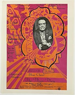 ORIGINAL CONCERT HANDBILL "TRIBUTE TO J. EDGAR HOOVER" 1967