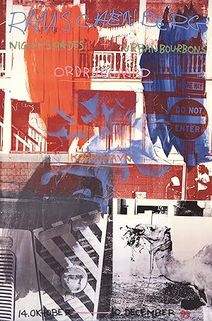 Seller image for ROBERT RAUSCHENBERG Night Shades + Urban Bourbons, 1995 for sale by Art Wise