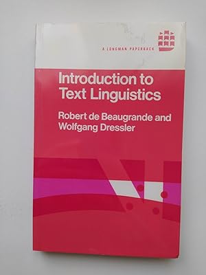 Immagine del venditore per Introduction to text linguistics. venduto da TraperaDeKlaus