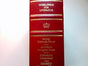 Bild des Verkufers fr Sachs Glhende Rtsel, Asturias Der grne Papst, Kawabata Schneeland, Beckett Warten auf Godot Nobelpreis fr Literatur 1966 - 1969 4 Bnde in einem Buch zum Verkauf von Antiquariat Buchhandel Daniel Viertel