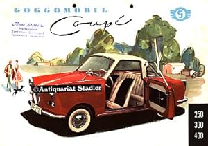 Goggomobil Coupe 250, 300, 400. Werbeprospekt Nr. CO 112.