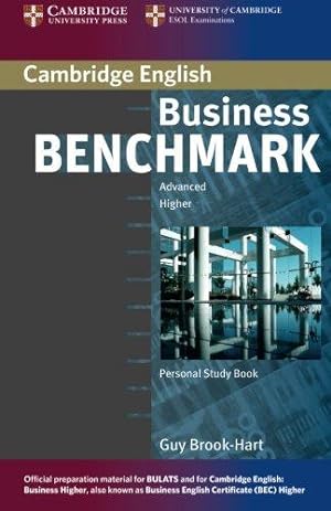 Immagine del venditore per Business Benchmark Advanced Personal Study Book for Bec and Bulats venduto da WeBuyBooks