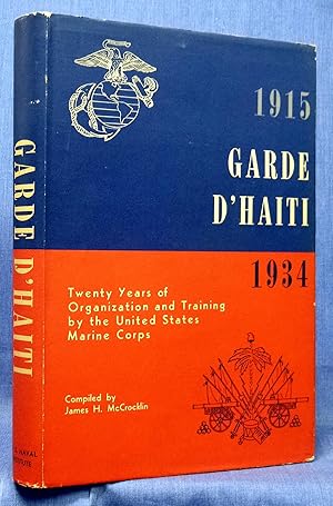 Garde D'Haiti 1915-1934; Twenty Year Of Organization And Training By The United States Marine Corps