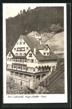 Bild des Verkufers fr Ansichtskarte Bad Liebenzell, Hugo Schffer-Haus zum Verkauf von Bartko-Reher