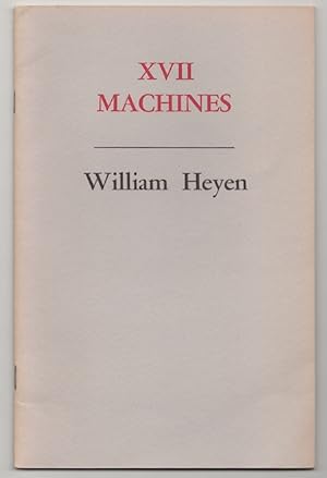 Immagine del venditore per XVII Machines venduto da Jeff Hirsch Books, ABAA
