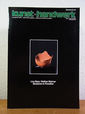 Seller image for Live Story: Walther Strmer. Strukturen in Porzellan [Sonderdruck] for sale by Antiquariat Weber
