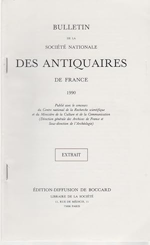 Imagen del vendedor de La mission mdico-historique de Daremberg et de Renan  Rome (octobre 1849-juillet 1859): le problme du rapport. [Du: Bulletin de la Socit Nationale des Antiquaires de France, 1990]. a la venta por Fundus-Online GbR Borkert Schwarz Zerfa