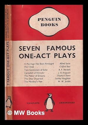 Imagen del vendedor de Seven famous one-act plays a la venta por MW Books