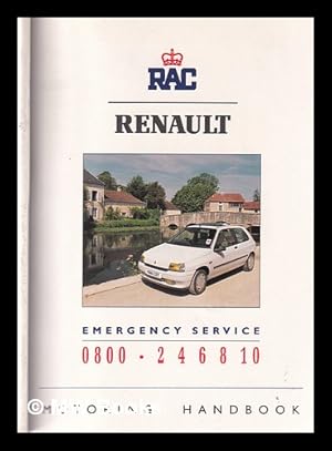 Seller image for RAC Renault Motoring Handbook for sale by MW Books