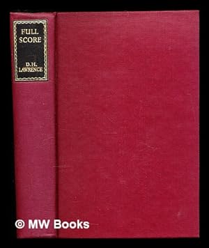 Seller image for Full score : twenty tales / by D.H. Lawrence for sale by MW Books