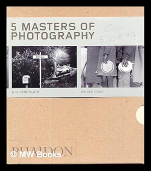 Imagen del vendedor de 5 Masters of Photography: Josef Sudek / Ian Jeffrey; Andr Kertesz / Nol Bourcier; Nadar / James H. Rubin; W. Eugene Smith / Sam Stephenson; Walker Evans / Luc Sante. [Complete in Boxed Set] a la venta por MW Books