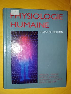 Seller image for Physiologie humaine, deuxime dition for sale by Claudine Bouvier
