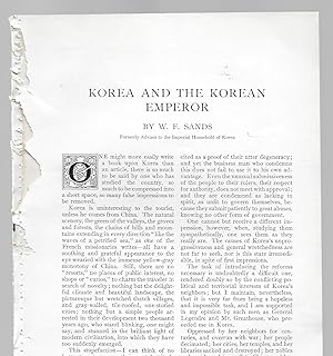 Imagen del vendedor de Korea And The Korean Emperor a la venta por Legacy Books II