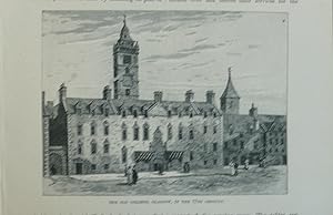 The Old College, Glasgow, in the 17th Century