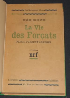 Image du vendeur pour La Vie des Forats mis en vente par Librairie Sedon