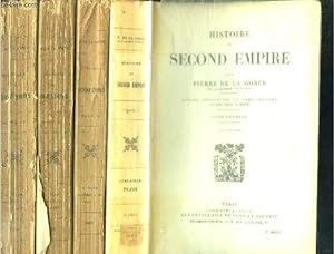 Bild des Verkufers fr Histoire du second empire - 4 volumes : tome 1 + 2 + 3 + 4 zum Verkauf von Le-Livre