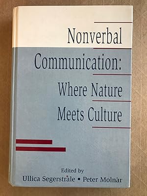 Seller image for Nonverbal communication; where nature meets culture for sale by BIBLIOPE by Calvello Books