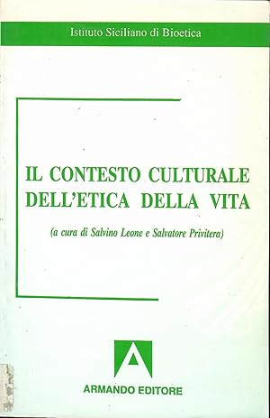 Immagine del venditore per Il contesto culturale dell'etica della vita venduto da Librora