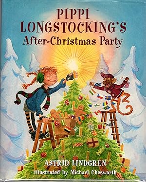 Bild des Verkufers fr Pippi Longstocking's After-Christmas Party zum Verkauf von Dorley House Books, Inc.