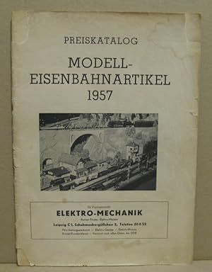 Modell-Eisenbahnartikel 1957. Preiskatalog.