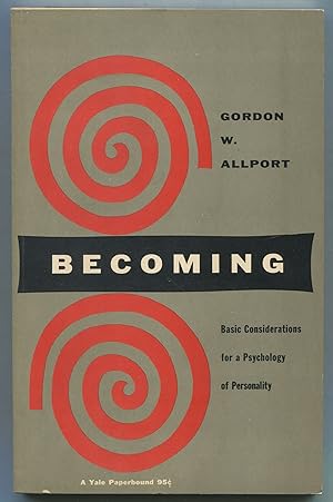 Bild des Verkufers fr Becoming: Basic Considerations for a Psychology of Personality zum Verkauf von Between the Covers-Rare Books, Inc. ABAA
