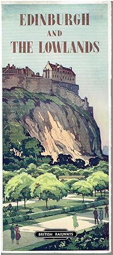 Seller image for Edinburgh and The Lowlands (British Railways) - Vintage Tourist Brochure for sale by Manian Enterprises