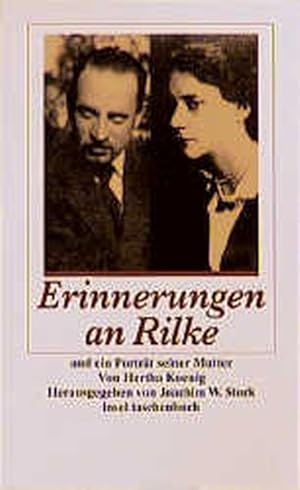 Bild des Verkufers fr Erinnerungen an Rainer Maria Rilke und ein Portrait seiner Mutter zum Verkauf von antiquariat rotschildt, Per Jendryschik