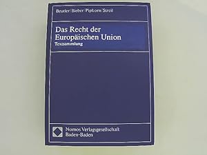 Immagine del venditore per Das Recht der Europnischen Union, Textsammlung venduto da Das Buchregal GmbH