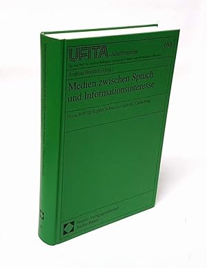 Seller image for Medien zwischen Spruch und Informationsinteresse. Festschrift fr Robert Schweizer zum 60. Geburtstag. for sale by Antiquariat Dennis R. Plummer