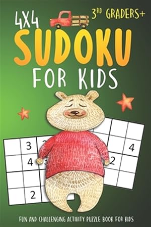 Immagine del venditore per Sudoku For 3rd Graders: 4x4 Sudoku Puzzle Books For Kids, Boys, Girls Large Print - The Beginners Brain Games For Weekend or Travel venduto da GreatBookPricesUK