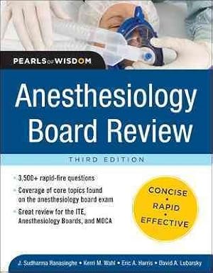 Image du vendeur pour Anesthesiology : Board Review mis en vente par GreatBookPricesUK