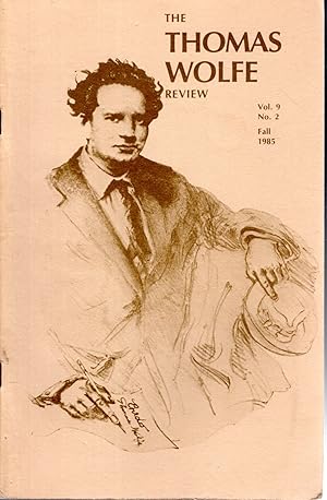 Seller image for The Thomas Wolfe Review. Volume 9, No. 2: Fall, 1985 for sale by Dorley House Books, Inc.