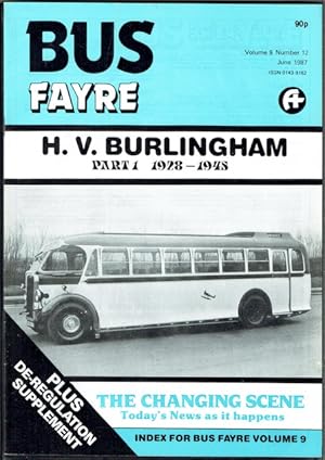 Seller image for Bus Fayre Volume 9, Number 12: June 1987 for sale by Hall of Books