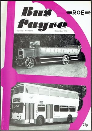 Seller image for Bus Fayre Volume 1, Number 5: December 1978 for sale by Hall of Books