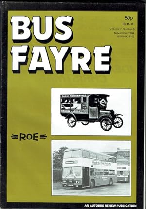 Seller image for Bus Fayre Volume 7, Number 5: November 1984 for sale by Hall of Books