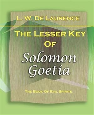 Bild des Verkufers fr Lesser Key of Solomon Goetia zum Verkauf von GreatBookPrices