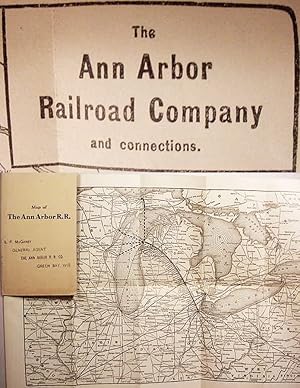 Map Of / The Ann Arbor R.R. / E.P. McGahey / General Agent / The Ann Arbor R.R. Co / Green Bay, W...
