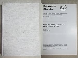 Schweizer Strahler Vol./Band 3, Jahrgang 7-9, Nr. 1-12, 1973-1975.