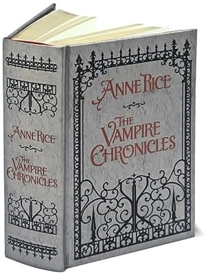 Seller image for The Vampire Chronicles : Interview with a Vampire + Vampire Lestat + the Queen of the Damned (Barnes & Noble Leatherbound Classics) **SIGNED + Photo** for sale by JLJ Books