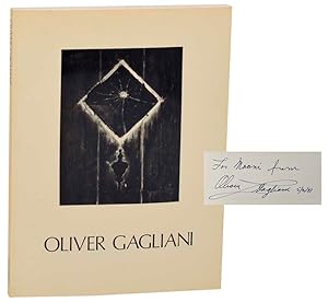 Bild des Verkufers fr Oliver Gagliani (Signed First Edition) zum Verkauf von Jeff Hirsch Books, ABAA