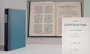 Bild des Verkufers fr Wiener Schachzeitung. Organ des "Wiener Schach-Club". III. Jahrgang - 1900. zum Verkauf von Antiquariat Hilbert Kadgien