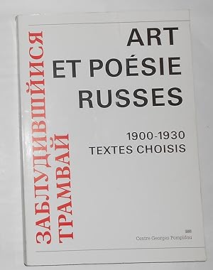 Immagine del venditore per Art et Poesie Russes 1900 1 930 - Textes Choisis (Pompidou, Paris 1979) venduto da David Bunnett Books