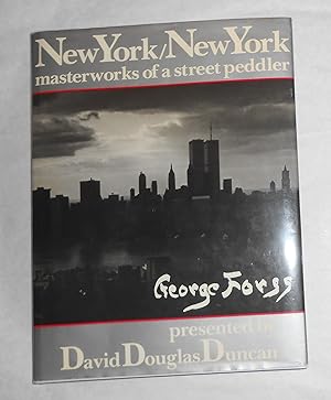 Seller image for New York / New York - Masterworks of A Street Peddler - George Forss for sale by David Bunnett Books