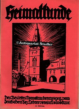 Heimatkunde des Bezirkes Komotau. 18. Lieferung. 3. Band: Volkskunde, 5. Heft: Volksbrauch u. Vol...